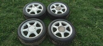 Alu disky 4x108 s pneu na dojetí 185/55R14