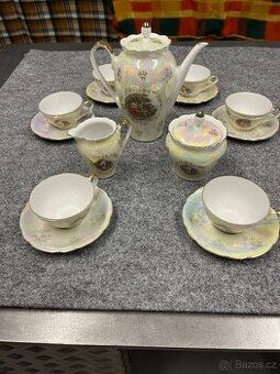 Porcelánový čajový servis