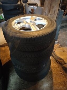 ALU kola R17 Mazda 5x114,3 ,7palcu pneu hankook225/65/17