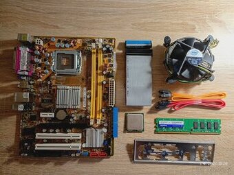 Základní deska Asus P5GC-MX/1333 + příslušenství