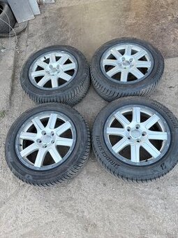 ALU kola Audi Q7 + zimní pneu Bridgestone 265/50 R19