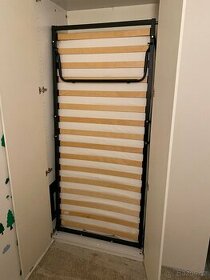 sklopná postel IKEA MIDSUND všetně roštu 90x200 NOVÁ