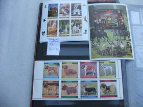 Poštovní známky ze zámoří - téma fauna a flora.