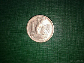 mince 1 Kčs 1946