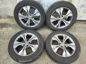 18"letní alu sada 5x114 origo Honda CRV mk4 mk3 225/60 Mich