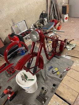 Jawa 250 perak - na dokoncenie