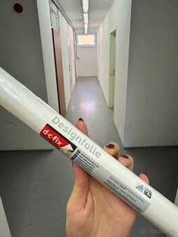 Samolepicí fólie, d-c-fix, bílá, Designfolie - 1