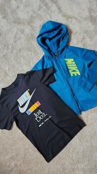 Nenošené tričko NIKE vel. 128 -137 + mikina zdarma