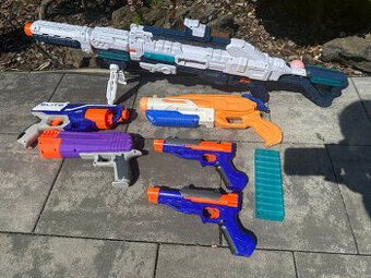 Nerf pistole na šipky pro děti - 8 kusú