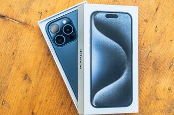 iPhone 15 Pro 128GB Blue Titanium
