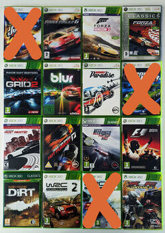 Závodní hry na Xbox 360 ------PRAHA------