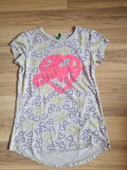Dívčí tričko Benetton 7 /8let - 1