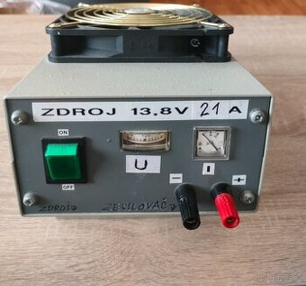 CB zdroj 21A a napájecí kabel