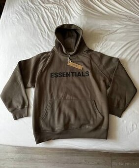 Essentials mikina - M (165-180cm) - hnědá