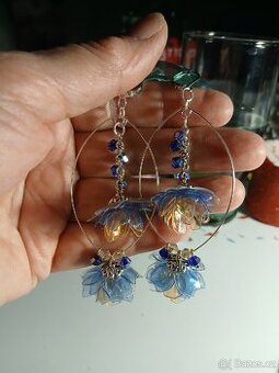 Dlouhé 8 cm náušnice bižuterie