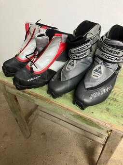 Prodám běžkové boty Fischer vel 42 a Tecno vel 45