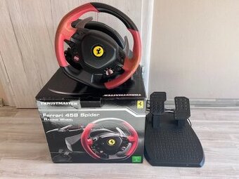 Herní volant s pedály Ferrari