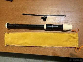 Sopránová zobcová flétna + stojan na noty