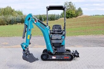 minirypadlo Schmidt AR 120, minibagr, bagr, motor kubota