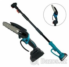 aku řetězová pilka s teleskopickou tyčí