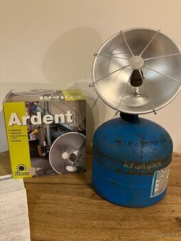 Plynové topidlo Meva Ardent + plynová lahev – použito