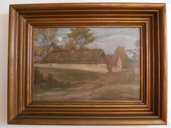 Obraz Staré chalupy , Richard Lauda