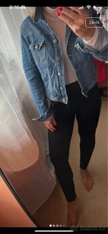 TCHIBO NOVÁ DŽÍNOVÁ BUNDA VEL.M