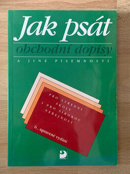 Prodám odb.knihu - Jak psát obchodní dopisy