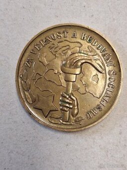 Rakovnik TOS medaile 50 let 1909 1959