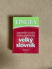 Prodám japonsko-český, česko-japonský slovník Lingea