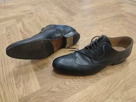 Pánské černé společenské boty Blažek velikost 43 - 1