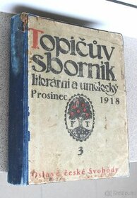 Topičův sborník literární a umělecký 1918-1919, ročník VI., - 1