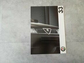 Alfa Romeo 33 - katalog 1993 - doprava v ceně