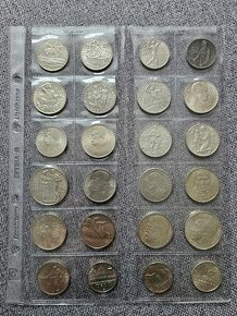 Sbírka československých mincí,  i stříbrných