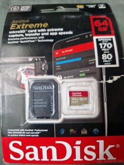 MicroSD karta SanDisk 64GB