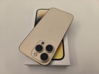 apple iphone 14 PRO 128gb Gold / Batéria 100%