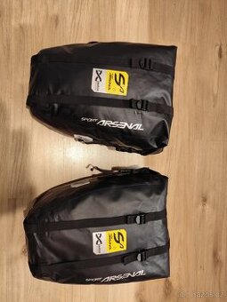 2 x Brašna velkoobjemová vodotěsná černá