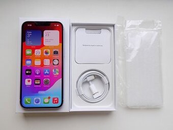 APPLE iPhone 14 256GB Purple - ZÁRUKA - TOP STAV - 1