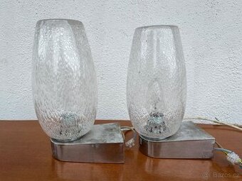 Vintage nástěnné lampy 70 léta - 1