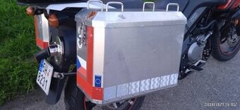 Kufry na motorku Alu Milanek zamikatelne