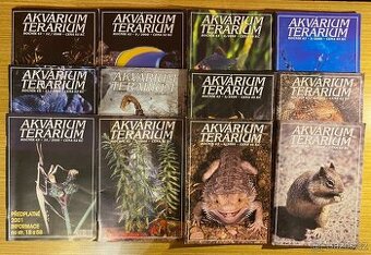 Časopis Akvárium-Terárium 2000, celý ročník