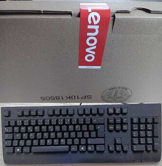 Lenovo Preferred Pro II USB černá CZ, kancelářská, nová