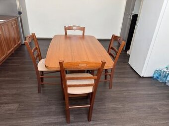 Jídelní set + 4x židle