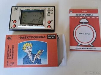 Retro Ruská digi hra Elektronika SSSR Žabák