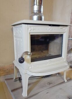 Jotul F100 ECO LL SE IVE smalt slonová kost