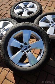 Zimní sada ŠKODA Kamiq,Scala 5x100 R16 p.195/60/16 r.v. 2024
