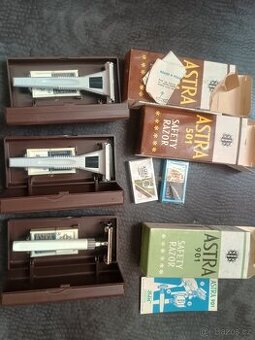 Retro holící strojky