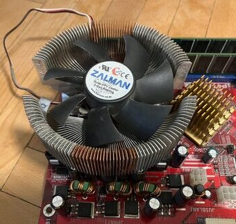 RETRO Biostar, socket 478 + CPU Celeron 2,4 GHz + 2 GB DDR