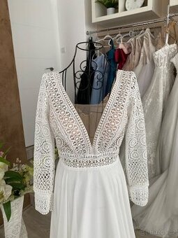 Svatební šaty vel.34-38. Výprodej