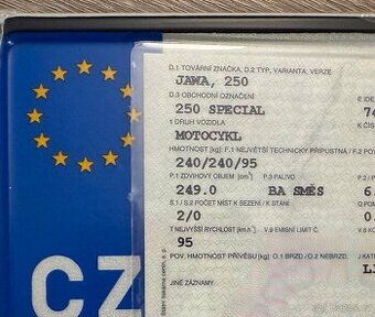 Jawa 250 Special TP